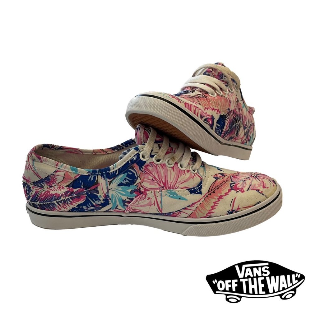 Vans Off the Wall Tropical Sneakers Women's Size 7